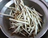 ごぼうと煮干しの味噌きんぴら作り方1写真