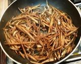 ごぼうと煮干しの味噌きんぴら作り方4写真