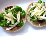 ピーマン大きめトースト③　~昆布の佃煮作り方3写真
