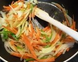 そうめん味噌チャンプルー作り方3写真