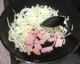 まろやかパスタ♪春キャベツのナポリタン作り方5写真