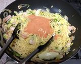 まろやかパスタ♪春キャベツのナポリタン作り方9写真