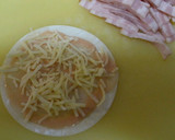 激ウマ！チーズを挟んで２段の餃子の皮ピザ作り方2写真