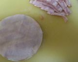 激ウマ！チーズを挟んで２段の餃子の皮ピザ作り方3写真