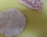 激ウマ！チーズを挟んで２段の餃子の皮ピザ作り方3写真