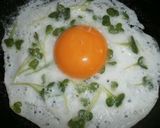 可愛い目玉焼き★つんつん貝割れ菜作り方4写真