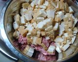 ルクエで厚揚げ豆腐焼売作り方1写真