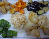 ラタトゥイユ風∮野菜のトマトソース和え作り方2写真