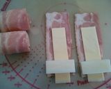 もちーずﾍﾞｰｺﾝの天ぷら♪作り方2写真