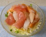 パパの海鮮カルパッチョ③作り方4写真