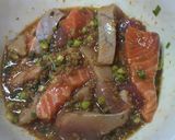 簡単！海鮮醤油麹漬け丼作り方2写真