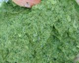 ペーストほうれん草のパスタ作り方4写真