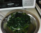 キュウリ＆ワカメ＆貝割れ大根の梅肉和え❤作り方4写真