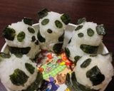 簡単☆ぱんだおにぎり作り方2写真