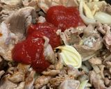 きのこと豚肉で10分！ごはん泥棒☆ポークチャップ作り方3写真