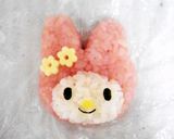 簡単！キャラ弁☆サンリオ☆マイメロ弁当♪作り方4写真