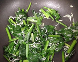 ほうれん草としらすのさっぱりレモン炒め作り方2写真