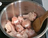 圧力鍋使用☆鶏肉手羽元赤ワイン煮込み作り方2写真
