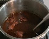 圧力鍋使用☆鶏肉手羽元赤ワイン煮込み作り方5写真