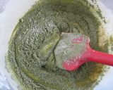 抹茶小豆ケーキ（新幹線はやぶさver.）作り方6写真