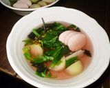 コールラビ、春の紫スープ 京都カフェ作り方10写真