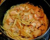 鶏ごぼうの親子丼作り方3写真