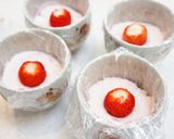 ✿苺とチーズのムース大福✿作り方8写真