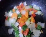 定番中華♪緑黄色野菜がたっぷり酢豚作り方6写真