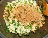 春菊たっぷりの炒り豆腐ゆず胡椒風味♪作り方9写真