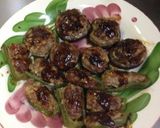 みそ味(^^)ピーマンとシイタケの肉詰め作り方9写真