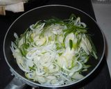 地味だが美味。フライパン一つでネギ丼!作り方3写真