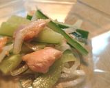 柚子風味＊スモークサーモンのカルパッチョ作り方9写真