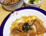 卵は１人１個♪甘めな我が家のカツ丼作り方3写真