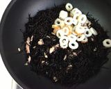 お弁当★ひじき&ツナ&白菜のオイマヨ炒め作り方4写真