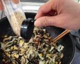 お弁当★ひじき&ツナ&白菜のオイマヨ炒め作り方7写真