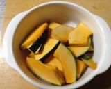 お弁当量の大学かぼちゃ作り方1写真