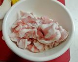 簡単♡豚バラ・エリンギ・野菜の醤油麹炒め作り方2写真