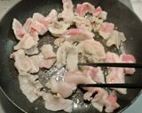 簡単♡豚バラ・エリンギ・野菜の醤油麹炒め作り方3写真
