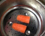 離乳食初期～中期★にんじんのトロトロがゆ作り方1写真
