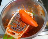 ニンジンスライスのリンゴ酢和え作り方1写真