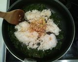 茎ワカメと納豆チャーハン作り方3写真