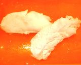 ささみのバジルクリームスパゲティ作り方2写真
