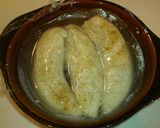 レンジで♪鶏ささみの梅肉和え☆作り方2写真