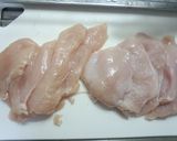 鶏むね肉で作る！焼き揚げ竜田♪作り方1写真