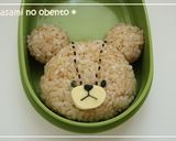 キャラ弁＊ジャッキーおにぎり作り方5写真