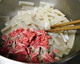 新物ひじき煮（牛肉入りで旨味アップ）作り方4写真