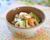 サッと一品☆竹輪＆きゅうりのサバ缶和え作り方3写真