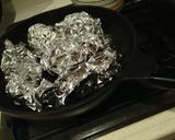フライパンで、シャケのホイル焼き作り方3写真