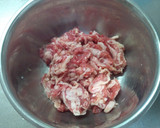 牛こま肉ともやしのオイスターソース炒め作り方1写真