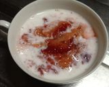 食べる☆いちごミルク☆作り方3写真
